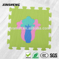 Educational fruit design interlocking anti slip thin tatami puzzle mat